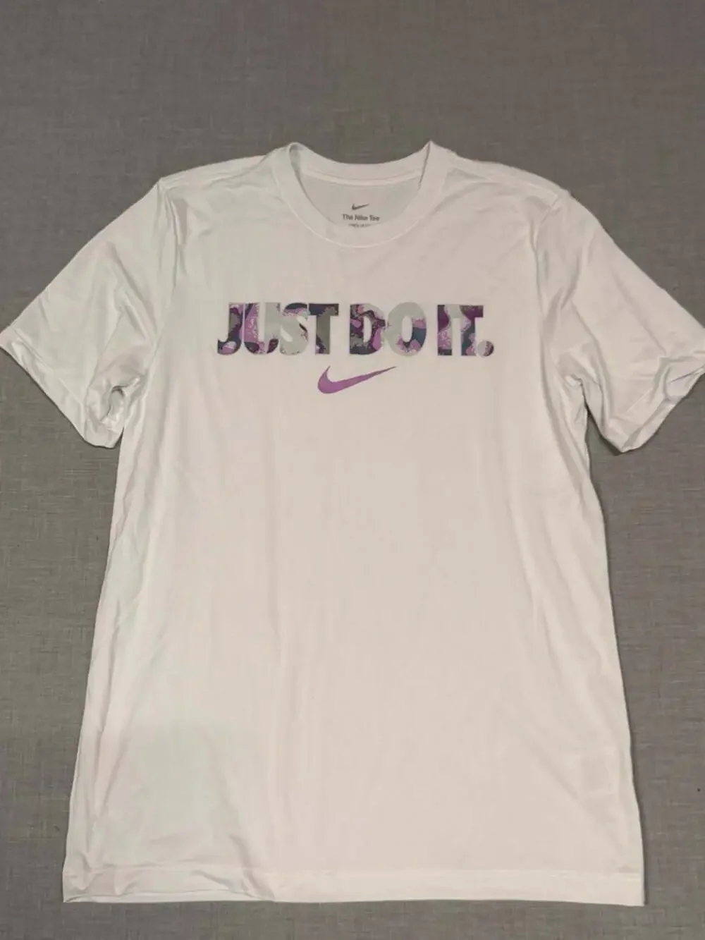 Nike Dri-FIT Just Do It Graphic White Size M